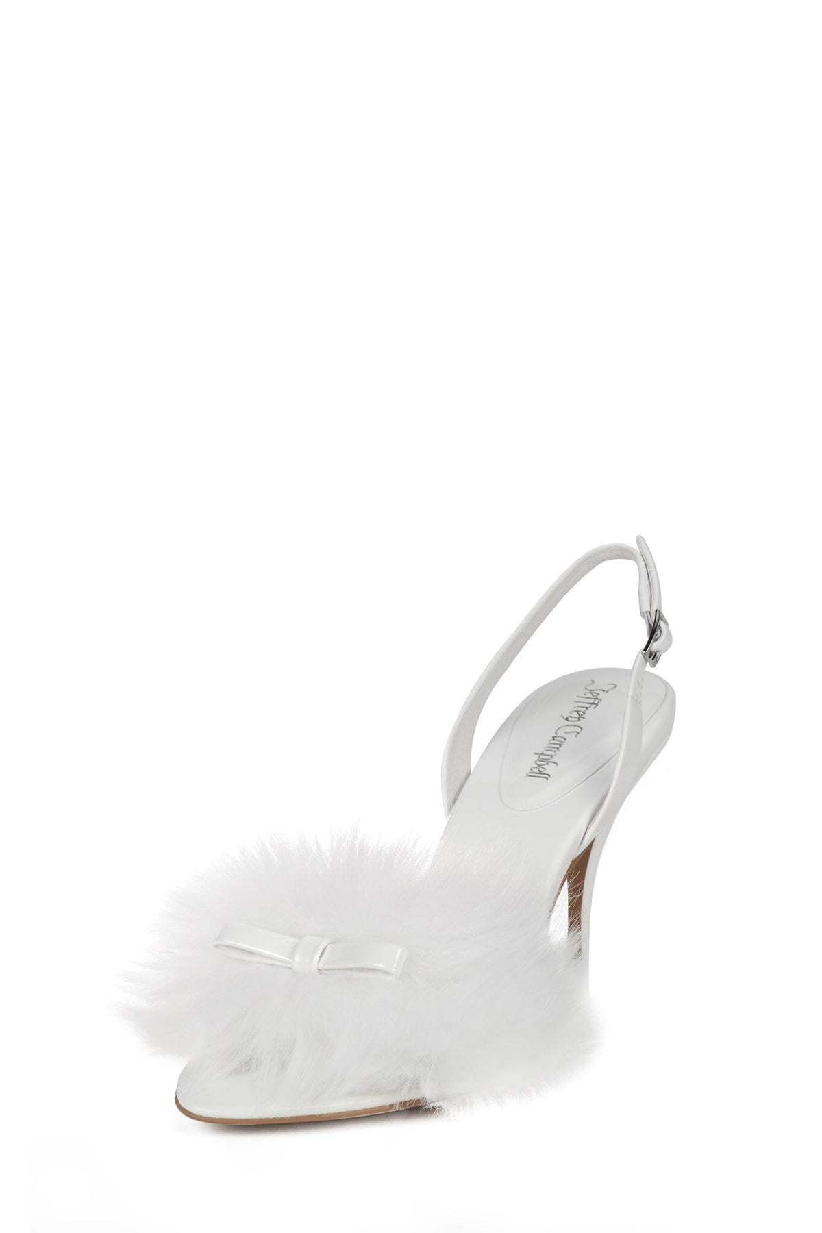PRICE-F - White Patent Combo | Jeffrey Campbell