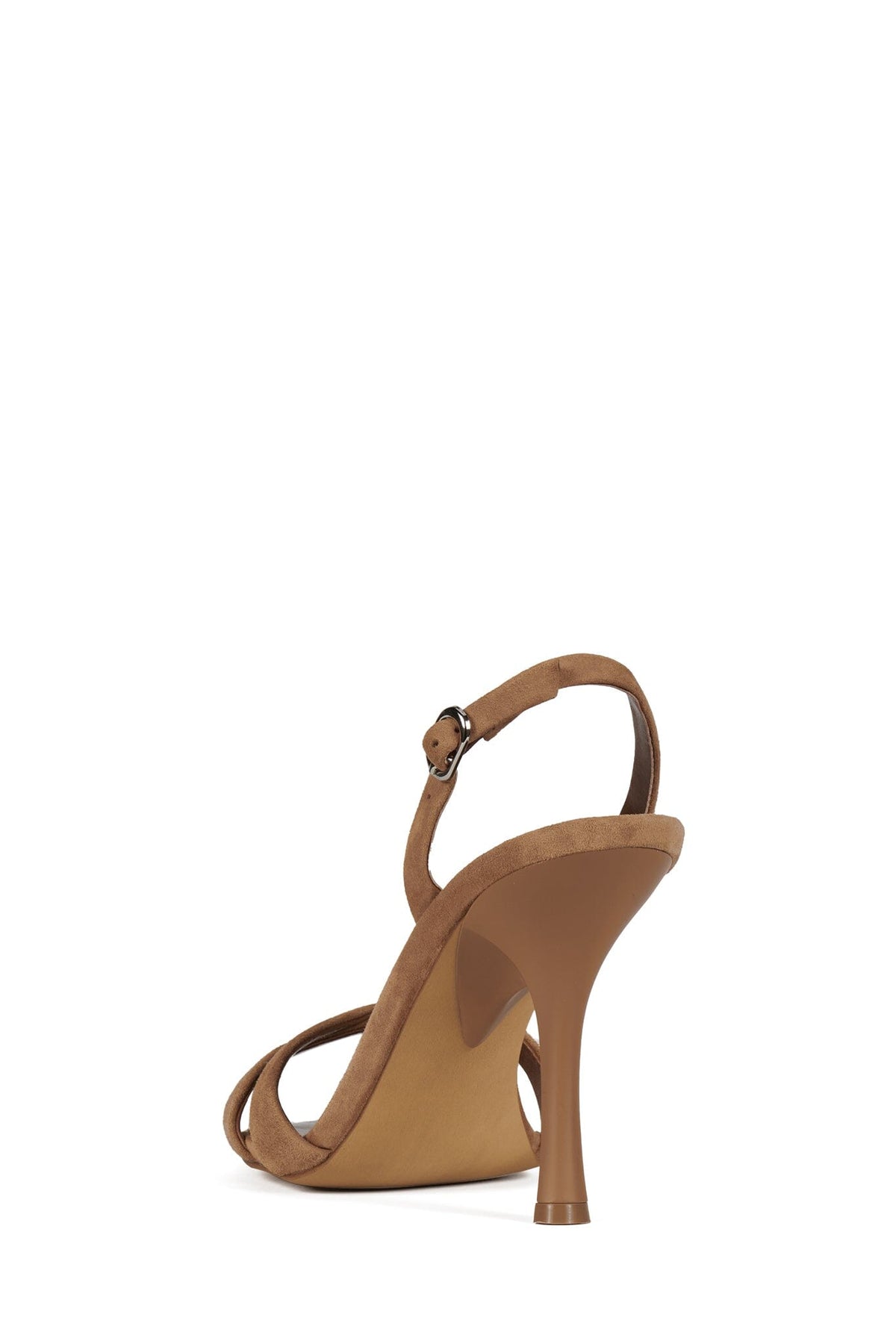 MARIELLE Heeled Sandal - Tan Suede | Jeffrey Campbell