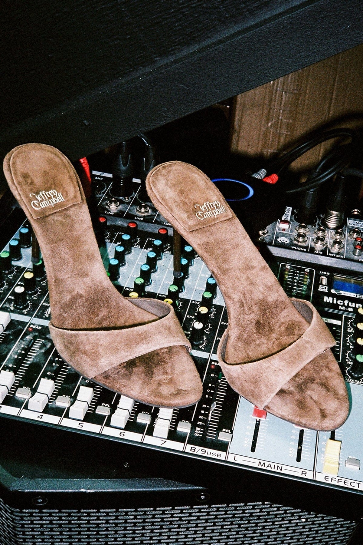 CE-SOIRE Sandals - Brown Suede | Jeffrey Campbell