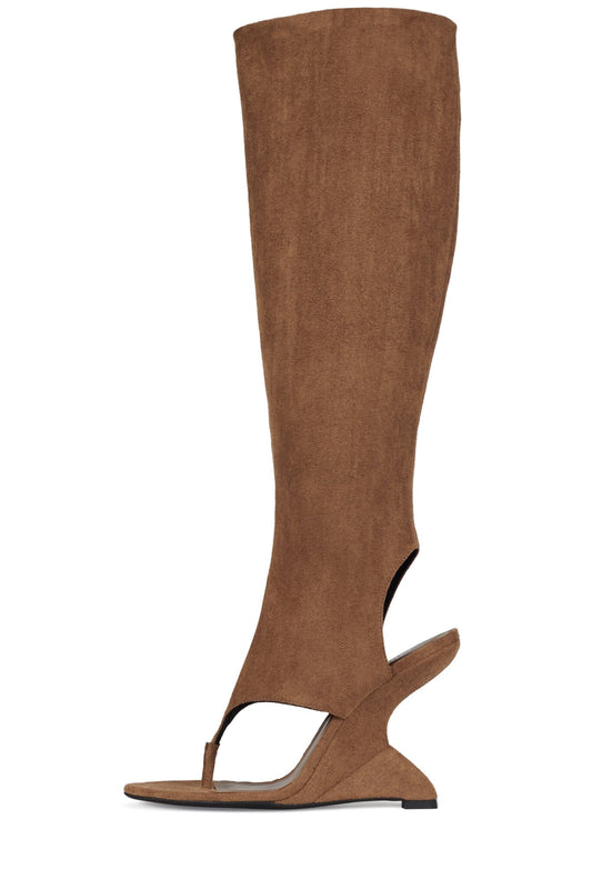 WHATS-UP - Tan Suede | Jeffrey Campbell