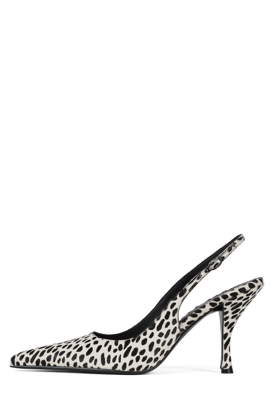 MILLY-F - White Black Dot | Jeffrey Campbell