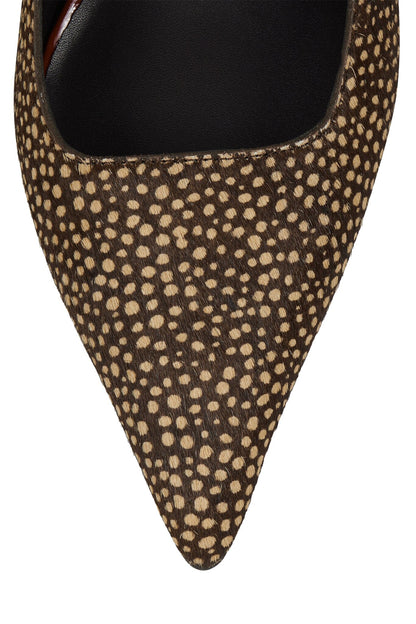 TANYA-F - Brown Dot Red Combo | Jeffrey Campbell
