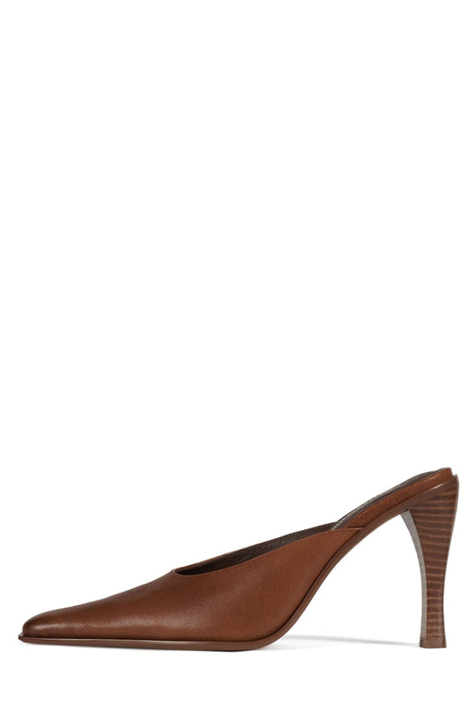 SLEUTH Heeled Mule - Rust | Jeffrey Campbell