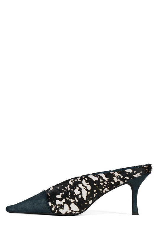INVESTOR-F - Black White Blue Combo | Jeffrey Campbell